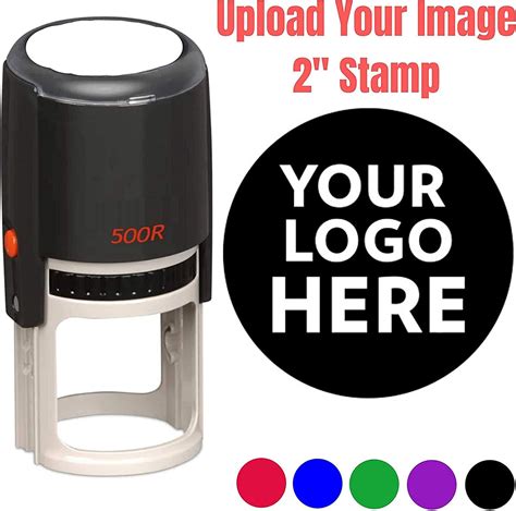 personalized ink stamps custom large.